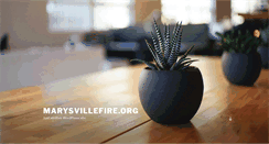 Desktop Screenshot of marysvillefire.org